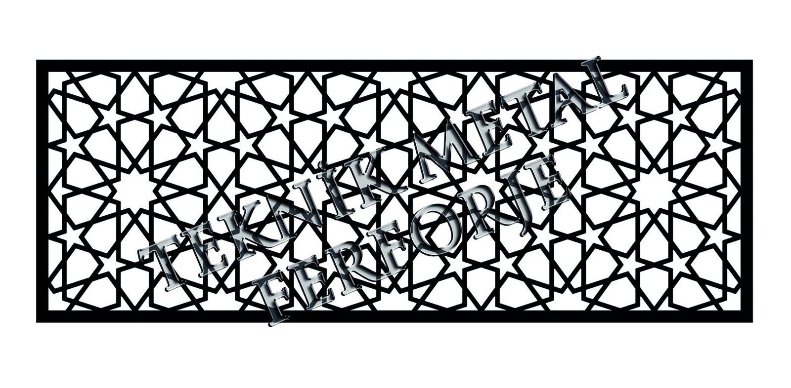 Selçuklu Deseni Lazer Kesim Balkon Korkuluğu